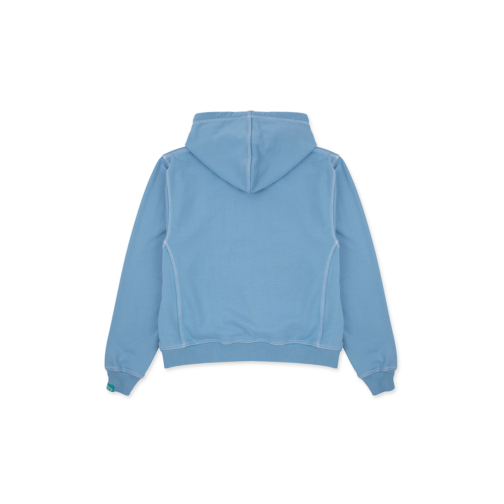 SKY BLUE BULLISH STITCH HOODIE