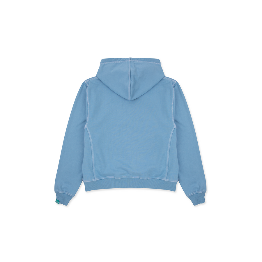 SKY BLUE BULLISH STITCH HOODIE