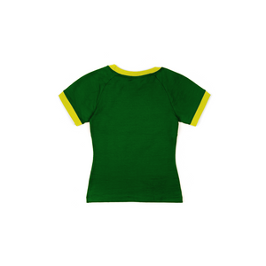 Inverted Brazil Crop Tee